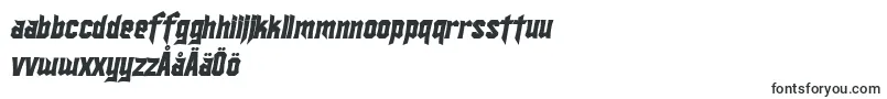 Шрифт SF Ironsides Bold Italic – шведские шрифты