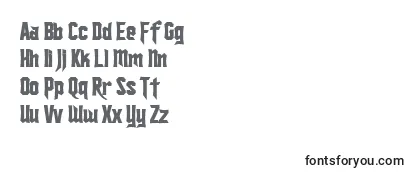 Review of the SF Ironsides Bold Font