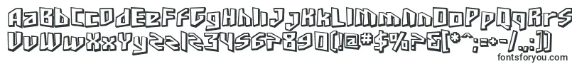 SF Junk Culture Shaded-fontti – Fontit Microsoft Wordille