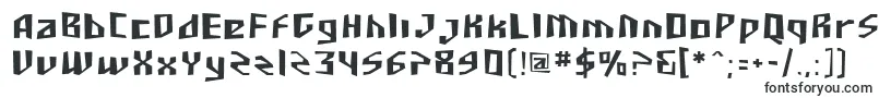 SF Junk Culture-fontti – vääristyneet fontit