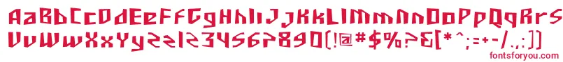 SF Junk Culture Font – Red Fonts