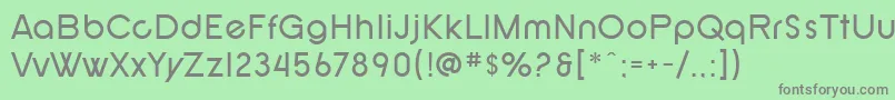 SF New Republic Font – Gray Fonts on Green Background