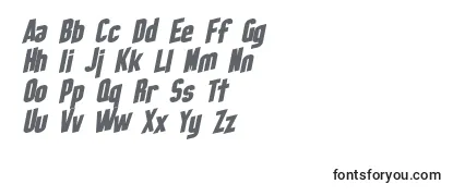 Review of the SF Obliquities Font