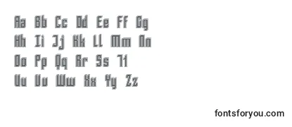 SF Piezolectric Inline Font
