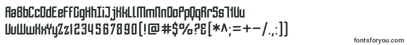 SF Piezolectric-fontti – Ilman serifejä olevat fontit