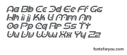 SF Planetary Orbiter Bold Italic Font