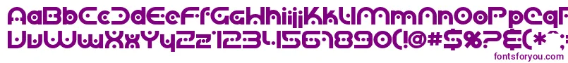 SF Planetary Orbiter Bold Font – Purple Fonts
