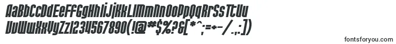 Шрифт SF Port McKenzie Extended Bold Italic – жирные шрифты