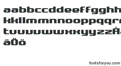 SF Quartzite Bold font – swedish Fonts