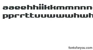 SF Quartzite Bold font – maori Fonts
