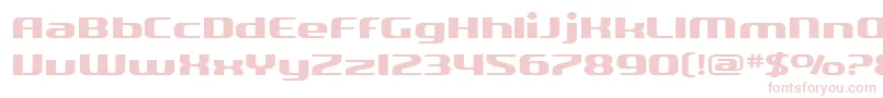 Шрифт SF Quartzite Extended – розовые шрифты