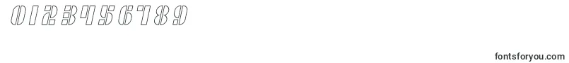 SF RetroSplice Outline Font – Fonts for Numbers and Digits