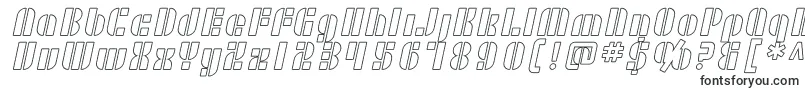 Шрифт SF RetroSplice Outline – шрифты для Sony Vegas Pro
