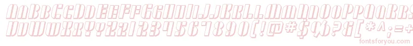 SF RetroSplice SC Shaded Font – Pink Fonts