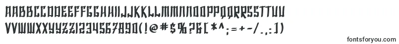 SF Shai Fontai Bold-Schriftart – Kleinbuchstaben-Schriften