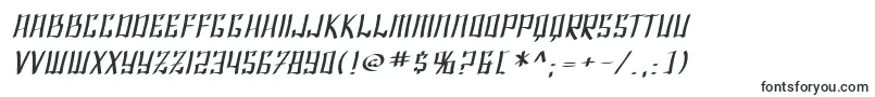SF Shai Fontai Extended Oblique-Schriftart – Schriften für Google Chrome