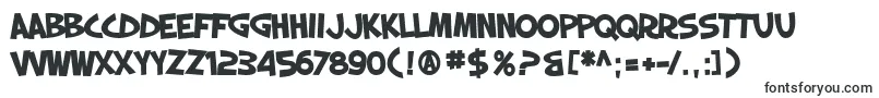 SF Slapstick Comic Bold-fontti – Fontit KOMPAS-3D:lle