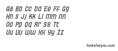Шрифт SF Speedwaystar Condensed Oblique