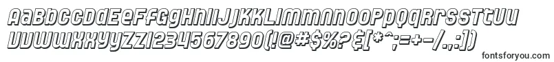 SF Speedwaystar Shaded Oblique Font – Popular Fonts