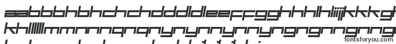 フォントSF Square Head Bold Italic – セソト文字