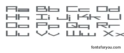 SF Square Head Extended Font