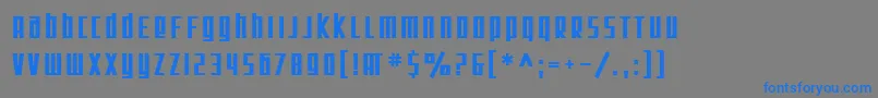 More about SF Square Root Bold Font SF Square Root Bold Font – Blue Fonts on Gray Background