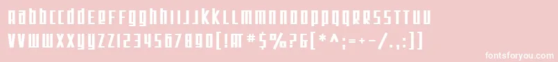 SF Square Root Boldフォントについての詳細 フォントSF Square Root Bold – ピンクの背景に白い文字