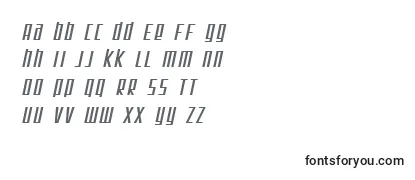 SF Square Root Oblique Font