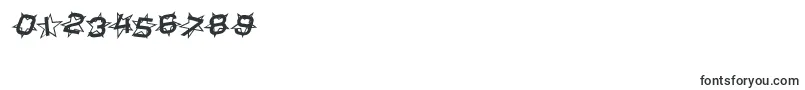 SF Star Dust Italic Font – Fonts for Numbers and Digits