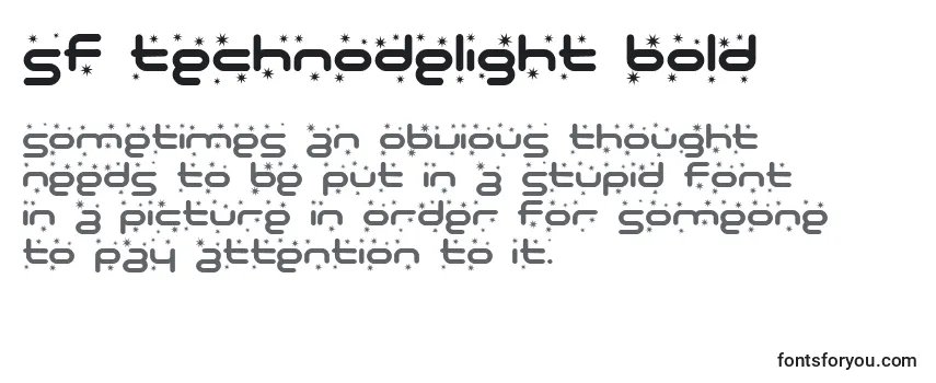 Review of the SF Technodelight Bold Font