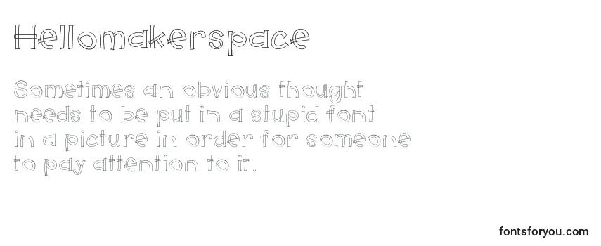 Hellomakerspace Font