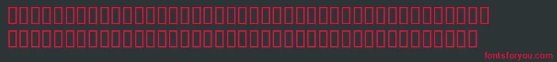 BemboExpertExtraBold Font – Red Fonts on Black Background