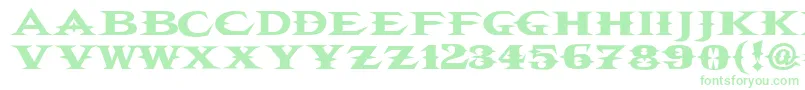 Vtcbelialsblade Font – Green Fonts