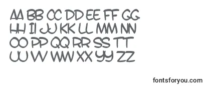 Review of the SF Toontime B Font