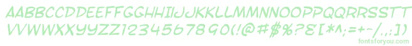 fuente SF Toontime Blotch Italic – Fuentes Verdes