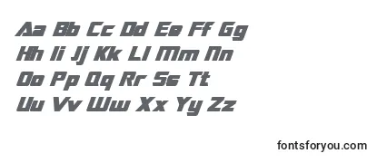 Обзор шрифта SF TransRobotics Bold Italic