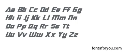 SF TransRobotics Italic Font