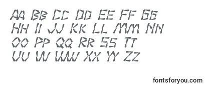 SF Wasabi Bold Italic Font
