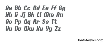 Review of the SF Willamette Extended Bold Italic Font