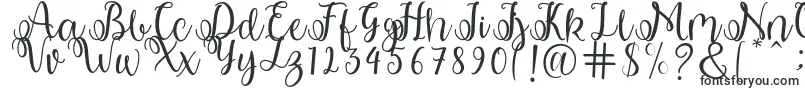 shabila-fontti – Kalligrafiafontit
