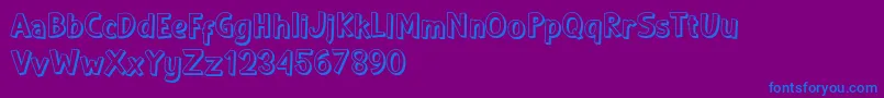 Lisätietoja Shadow demo-fontista Shadow demo-fontti – siniset fontit violetilla taustalla