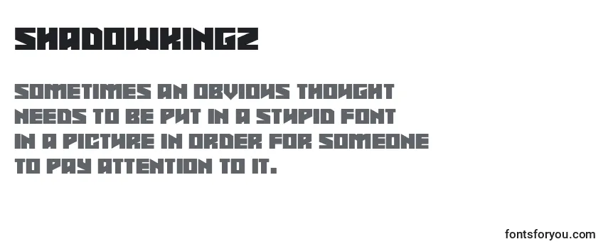 Shadowkingz-fontti