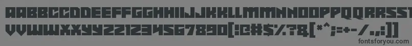 Shadowkingz Font – Black Fonts on Gray Background