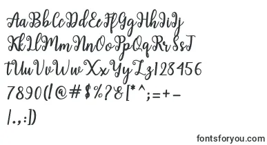 Shaila Script font – romantic Fonts