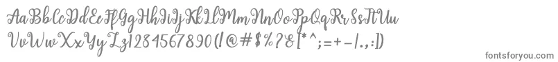 Police Shaila Script – polices grises