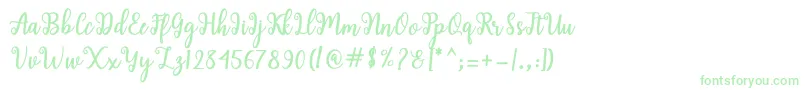 Shaila Script Font – Green Fonts