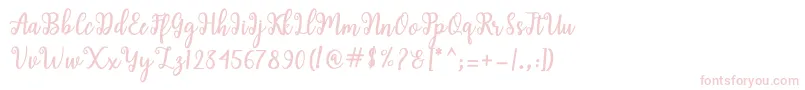 Shaila Script Font – Pink Fonts