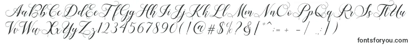 Czcionka Shailena – czcionki małych liter