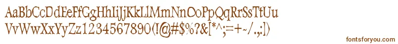 DweeboGothicCondensed Font – Brown Fonts