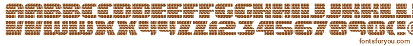 Eaglegtii Font – Brown Fonts on White Background